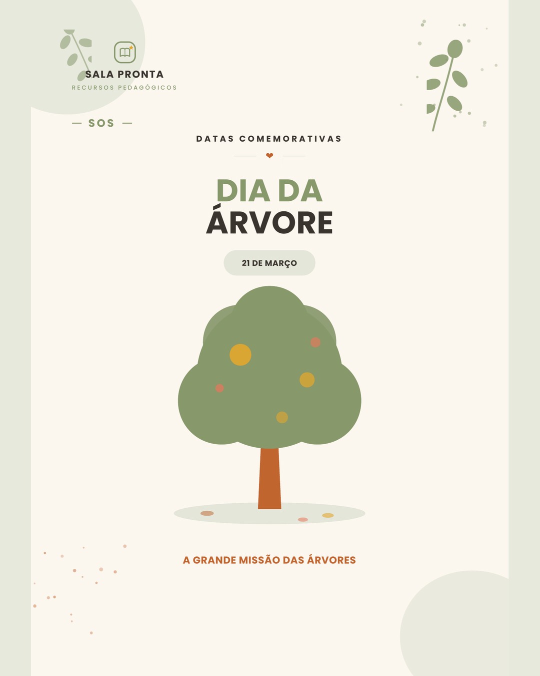 SOS Dia da Árvore | Sala Pronta